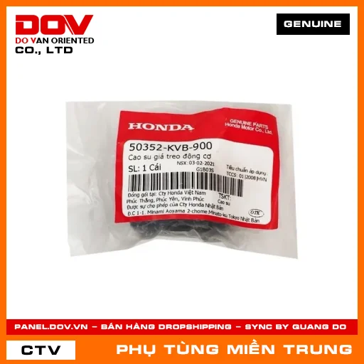 CAO SU GIÁ TREO ĐỘNG CƠ HONDA CHÍNH HÃNG (MÃ: 50352KVB900) — 50352KVB900