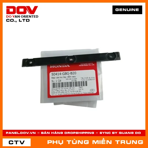 KẸP CAO SU TAY NẮM SAU HONDA CHÍNH HÃNG (MÃ: 50414GBGB20) — 50414GBGB20