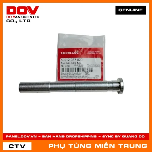 TRỤC CHÂN CHỐNG ĐỨNG HONDA CHÍNH HÃNG (MÃ: 50512087820) — 50512087820