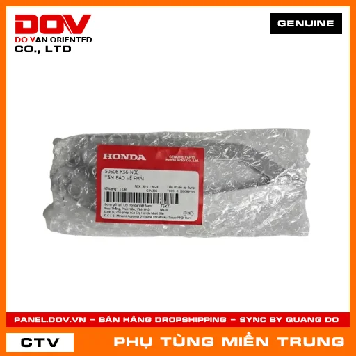 TẤM BẢO VỆ PHẢI HONDA CHÍNH HÃNG (MÃ: 50606K56N00) — 50606K56N00