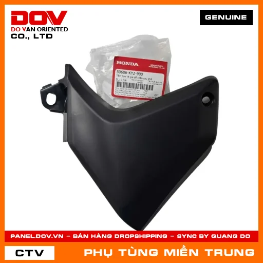 TẤM BẢO VỆ GIÁ ĐỂ CHÂN SAU PHẢ HONDA CHÍNH HÃNG (MÃ: 50606KYZ900) — 50606KYZ900