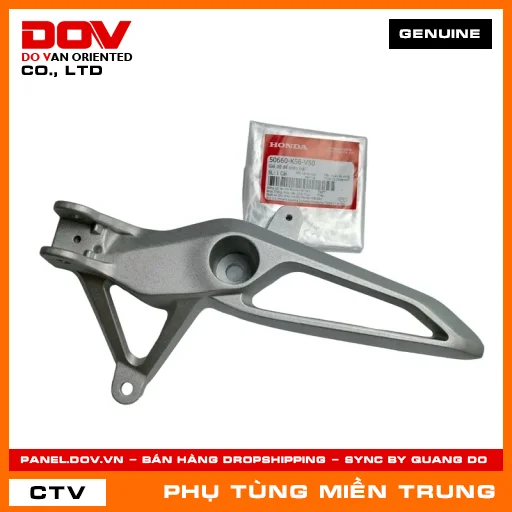 GIÁ ĐỠ ĐỂ CHÂN TRÁI HONDA CHÍNH HÃNG (MÃ: 50660K56V50) — 50660K56V50