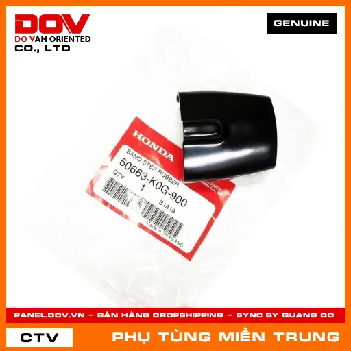 NẮP ĐỠ ĐỂ CHÂN HONDA CHÍNH HÃNG (MÃ: 50663K0G900) — 50663K0G900