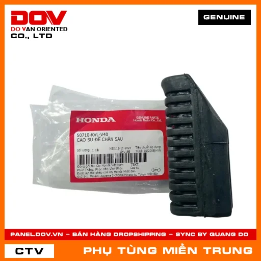 CAO SU ĐỂ CHÂN SAU HONDA CHÍNH HÃNG (MÃ: 50710KVLV40) — 50710KVLV40