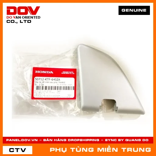 NẮP ỐP ĐỂ CHÂN SAU PHẢI *NHA60 HONDA CHÍNH HÃNG (MÃ: 50712KTF640ZA) — 50712KTF640ZA