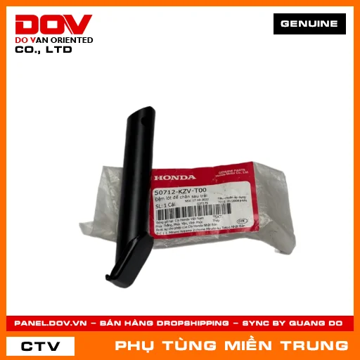 ĐỆM LÓT ĐỂ CHÂN SAU TRÁI HONDA CHÍNH HÃNG (MÃ: 50712KZVT00) — 50712KZVT00