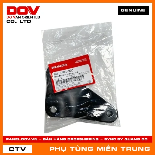 TẤM BẮT GIÁ ĐỂ CHÂN SAU PHẢI HONDA CHÍNH HÃNG (MÃ: 50713KEV900) — 50713KEV900