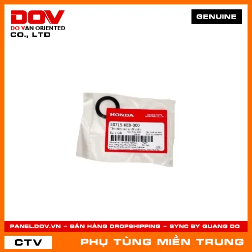 TẤM ĐỆM CAO SU ĐỂ CHÂN HONDA CHÍNH HÃNG (MÃ: 50715KE8000) — 50715KE8000