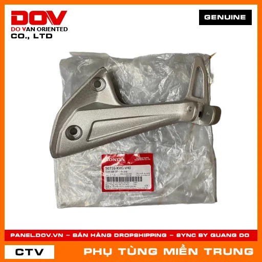 CỤM BẮT ĐỂ CHÂN TRÁI HONDA CHÍNH HÃNG (MÃ: 50716KVGV40) — 50716KVGV40