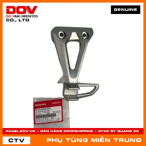 GIÁ ĐỂ CHÂN SAU TRÁI HONDA CHÍNH HÃNG (MÃ: 50716KWWB20) — 50716KWWB20