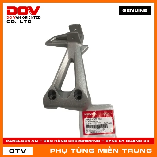 GIÁ ĐỂ CHÂN SAU TRÁI HONDA CHÍNH HÃNG (MÃ: 50716KWWE00) — 50716KWWE00