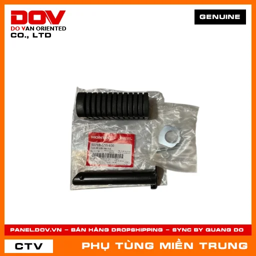 CỤM ĐỂ CHÂN SAU TRÁI HONDA CHÍNH HÃNG (MÃ: 5071BGN5830) — 5071BGN5830