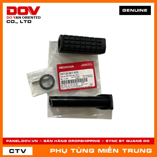 CAO SU ĐỂ CHÂN SAU KVG HONDA CHÍNH HÃNG (MÃ: 5071BKET600) — 5071BKET600