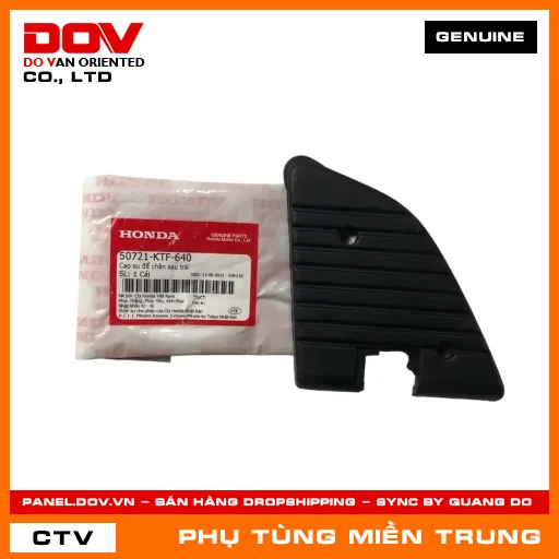 CAO SU ĐỂ CHÂN SAU TRÁI HONDA CHÍNH HÃNG (MÃ: 50721KTF640) — 50721KTF640