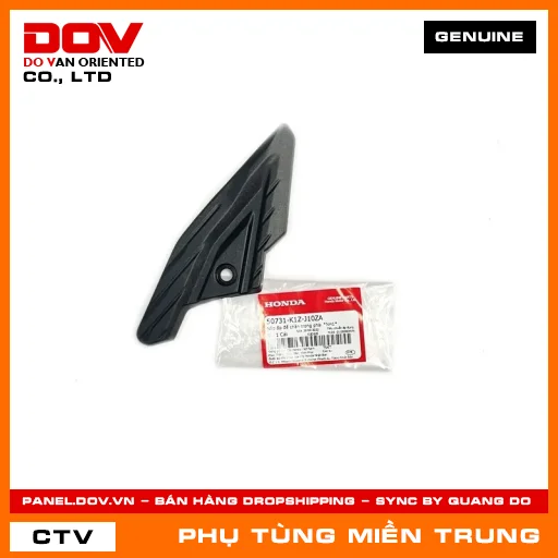 NẮP ỐP ĐỂ CHÂN TRONG PHẢI *NH1* HONDA CHÍNH HÃNG (MÃ: 50731K1ZJ10ZA) — 50731K1ZJ10ZA