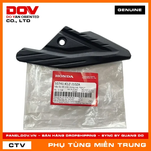 NẮP ỐP ĐỂ CHÂN TRONG TRÁI *NH1* HONDA CHÍNH HÃNG (MÃ: 50741K1ZJ10ZA) — 50741K1ZJ10ZA