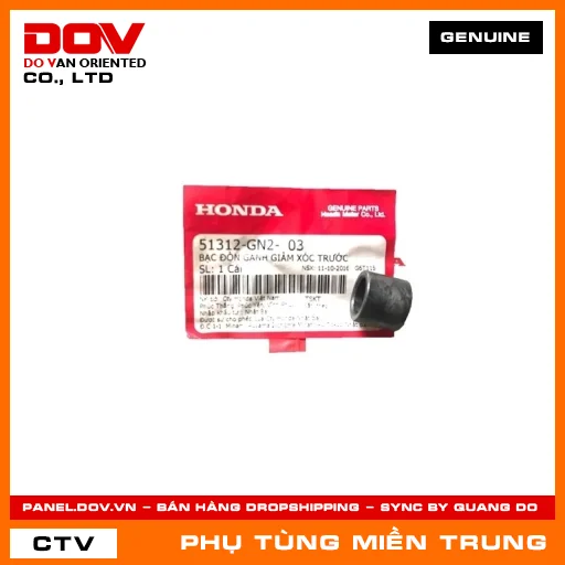 BẠC ĐÒN GÁNH GIẢM XÓC TRƯỚC HONDA CHÍNH HÃNG (MÃ: 51312GN2003) — 51312GN2003