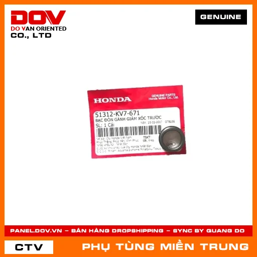 BẠC THANH XOẮN TREO ĐỘNG ĐÔNG HONDA CHÍNH HÃNG (MÃ: 51312KV7671) — 51312KV7671