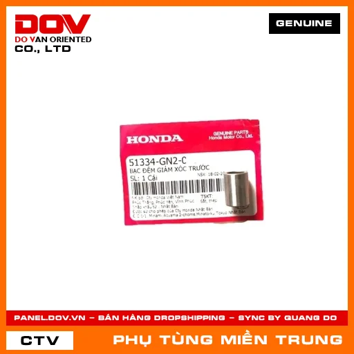 BẠC ĐỆM GIẢM XÓC TRƯỚC HONDA CHÍNH HÃNG (MÃ: 51334GN2000) — 51334GN2000