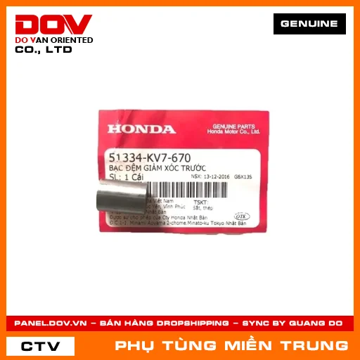 BẠC THANH XOẮN TREO ĐỘNG ĐÔNG HONDA CHÍNH HÃNG (MÃ: 51334KV7670) — 51334KV7670