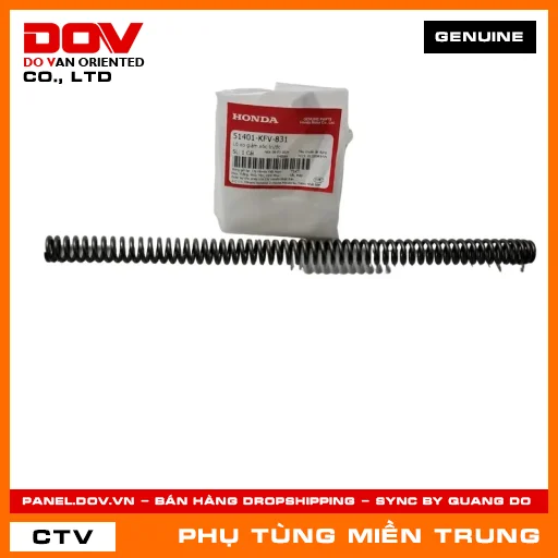 LÒ XO GIẢM XÓC TRƯỚC HONDA CHÍNH HÃNG (MÃ: 51401KFV831) — 51401KFV831