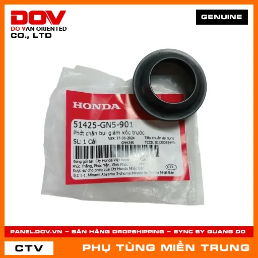 PHỚT CHẮN BỤI GIẢM XÓC TRƯỚC HONDA CHÍNH HÃNG (MÃ: 51425GN5901) — 51425GN5901