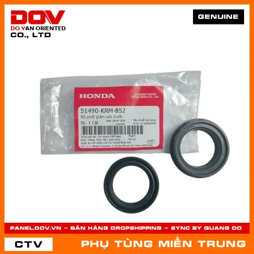 BỘ PHỚT GIẢM XÓC TRƯỚC HONDA CHÍNH HÃNG (MÃ: 51490KRM852) — 51490KRM852
