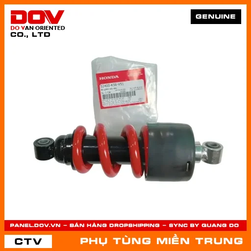 BỘ GIẢM XÓC SAU HONDA CHÍNH HÃNG (MÃ: 52400K56V51) — 52400K56V51