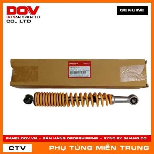BỘ GIẢM XÓC SAU HONDA CHÍNH HÃNG (MÃ: 52400KTL781) — 52400KTL781