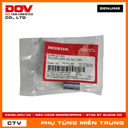 ỐNG ĐỆM GIẢM XÓC SAU TRÊN HONDA CHÍNH HÃNG (MÃ: 52486GA7003) — 52486GA7003