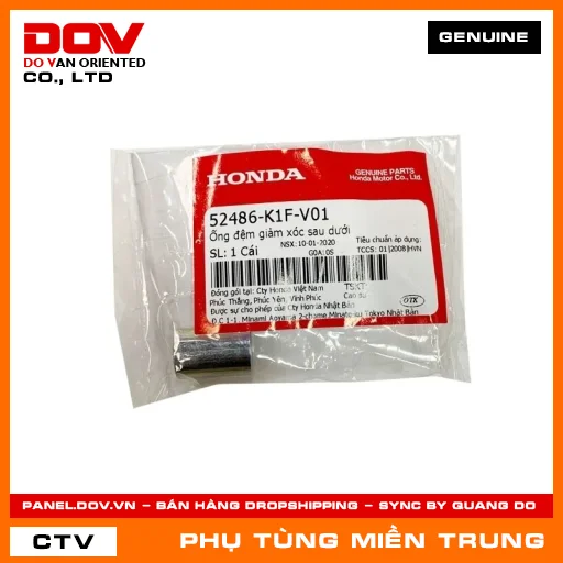 ỐNG ĐỆM GIẢM XÓC SAU DƯỚI HONDA CHÍNH HÃNG (MÃ: 52486K1FV01) — 52486K1FV01