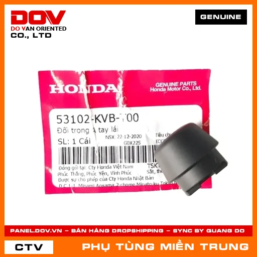 ĐỐI TRỌNG A TAY LÁI HONDA CHÍNH HÃNG (MÃ: 53102KVBT00) — 53102KVBT00