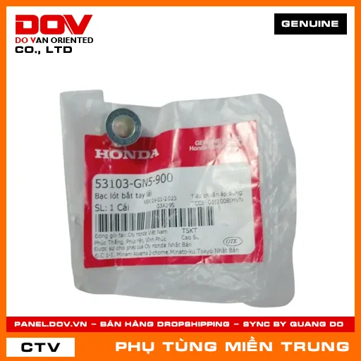 BẠC LÓT BẮT TAY LÁI HONDA CHÍNH HÃNG (MÃ: 53103GN5900) — 53103GN5900