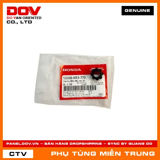 CAO SU ĐỆM ĐẦU TAY LÁI HONDA CHÍNH HÃNG (MÃ: 53106KR3770) — 53106KR3770
