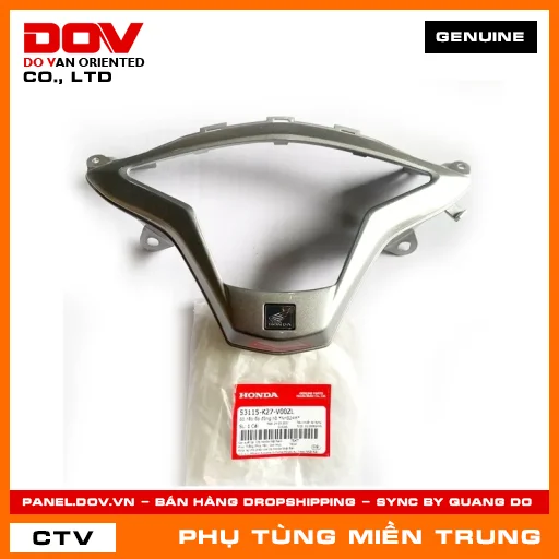BỘ NẮP ỐP ĐỒNG HỒ *NHB24M* HONDA CHÍNH HÃNG (MÃ: 53115K27V00ZL) — 53115K27V00ZL
