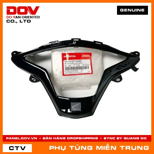 BỘ NẮP ỐP ĐỒNG HỒ*NHB25M* HONDA CHÍNH HÃNG (MÃ: 53115K27V50ZE) — 53115K27V50ZE