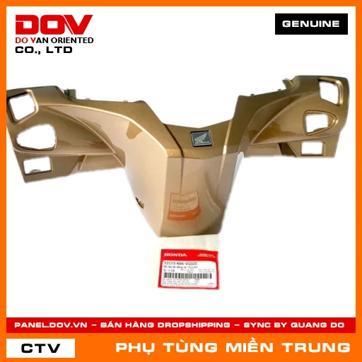 BỘ NẮP ỐP ĐỒNG HỒ *Y221M* HONDA CHÍNH HÃNG (MÃ: 53115K66VG0ZE) — 53115K66VG0ZE