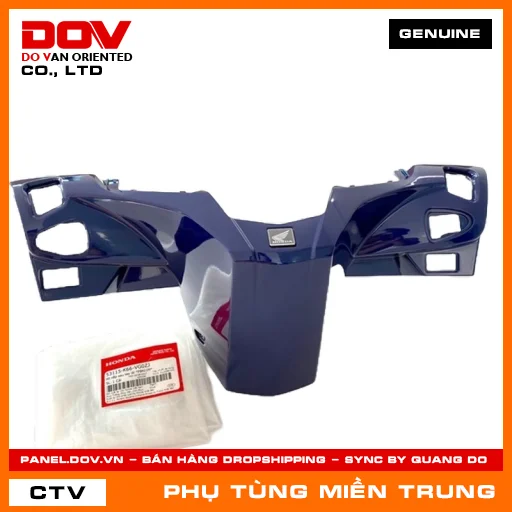 BỘ NẮP SAU TAY LÁI *PB421M* HONDA CHÍNH HÃNG (MÃ: 53115K66VG0ZJ) — 53115K66VG0ZJ