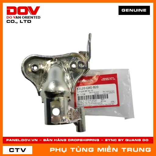 CỤM GIÁ BẮT TAY LÁI HONDA CHÍNH HÃNG (MÃ: 53120GBGB20) — 53120GBGB20