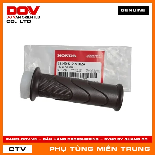 TAY GA *YR337R* HONDA CHÍNH HÃNG (MÃ: 53140K12V10ZA) — 53140K12V10ZA