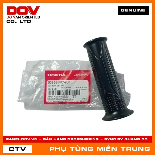 TAY NẮM BÊN TRÁI HONDA CHÍNH HÃNG (MÃ: 53166K07900) — 53166K07900