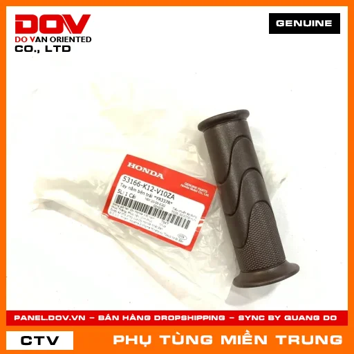 TAY NẮM BÊN TRÁI *YR337R* HONDA CHÍNH HÃNG (MÃ: 53166K12V10ZA) — 53166K12V10ZA