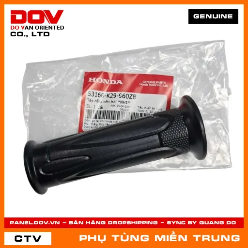 TAY NẮM BÊN TRÁI *NH1* HONDA CHÍNH HÃNG (MÃ: 53166K29960ZB) — 53166K29960ZB
