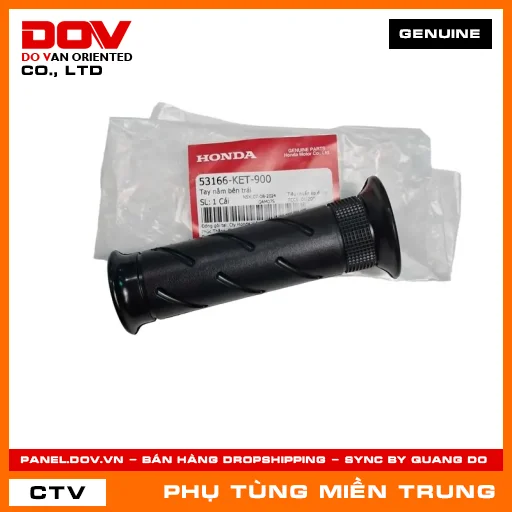 TAY NẮM BÊN TRÁI HONDA CHÍNH HÃNG (MÃ: 53166KET900) — 53166KET900