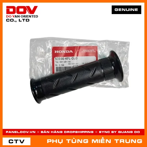 TAY NẮM BÊN TRÁI HONDA CHÍNH HÃNG (MÃ: 53166KFLD20) — 53166KFLD20