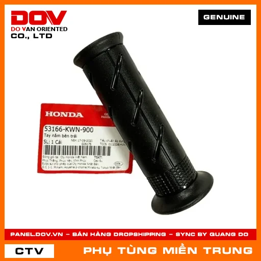 TAY NẮM BÊN TRÁI HONDA CHÍNH HÃNG (MÃ: 53166KWN900) — 53166KWN900