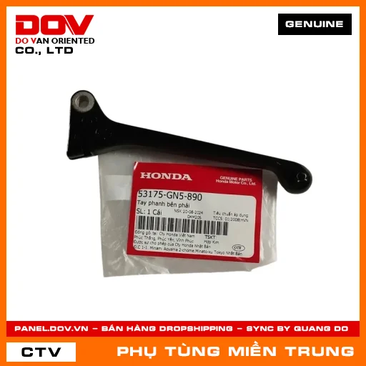 TAY PHANH BÊN PHẢI HONDA CHÍNH HÃNG (MÃ: 53175GN5890) — 53175GN5890