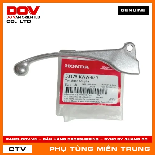 TAY PHANH BÊN PHẢI HONDA CHÍNH HÃNG (MÃ: 53175KWWB20) — 53175KWWB20