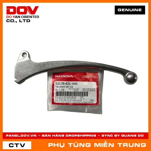 TAY PHANH BÊN TRÁI HONDA CHÍNH HÃNG (MÃ: 53178KZL940) — 53178KZL940