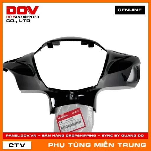 BỘ NẮP TAY LÁI TRƯỚC *NHB25M* HONDA CHÍNH HÃNG (MÃ: 53200K44V40ZG) — 53200K44V40ZG